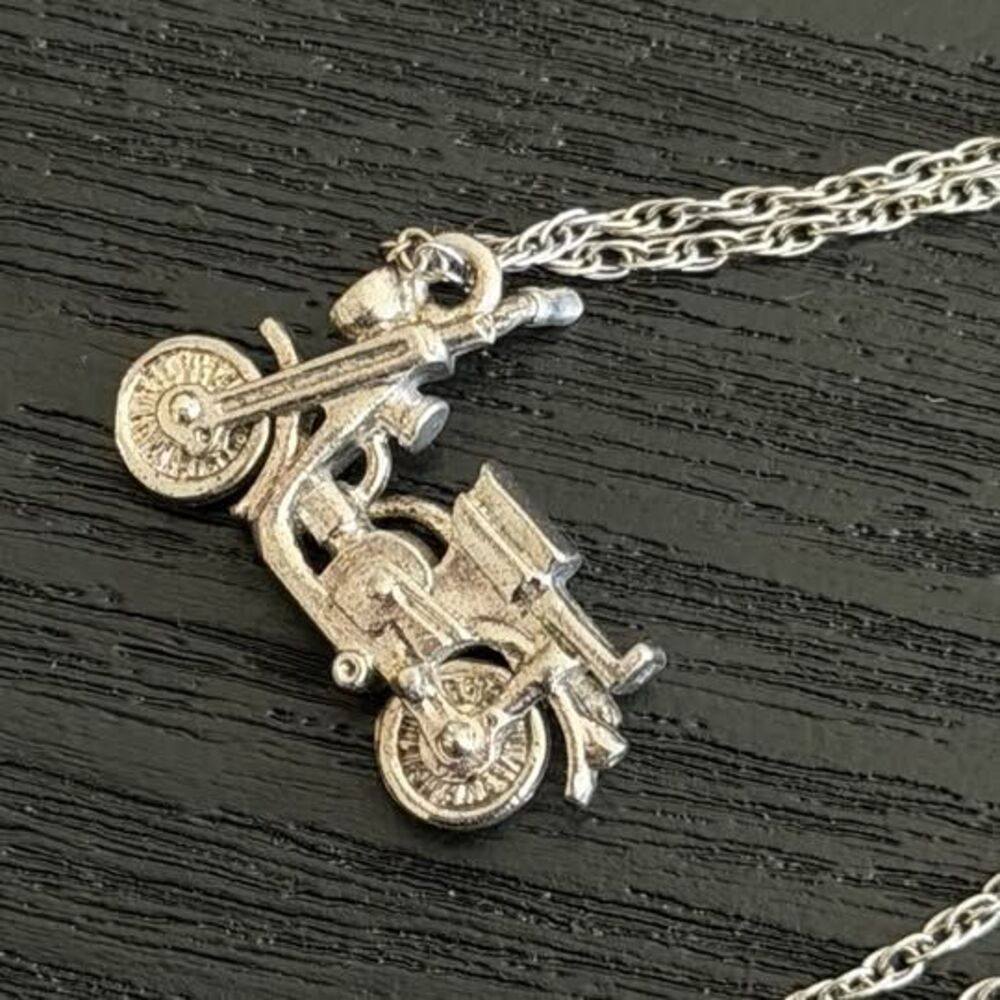 Sterling Silver Vehicle Pendant Necklace